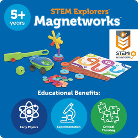 Learning Resources Magnetworks magnetic ball used to explore attraction and stacking.