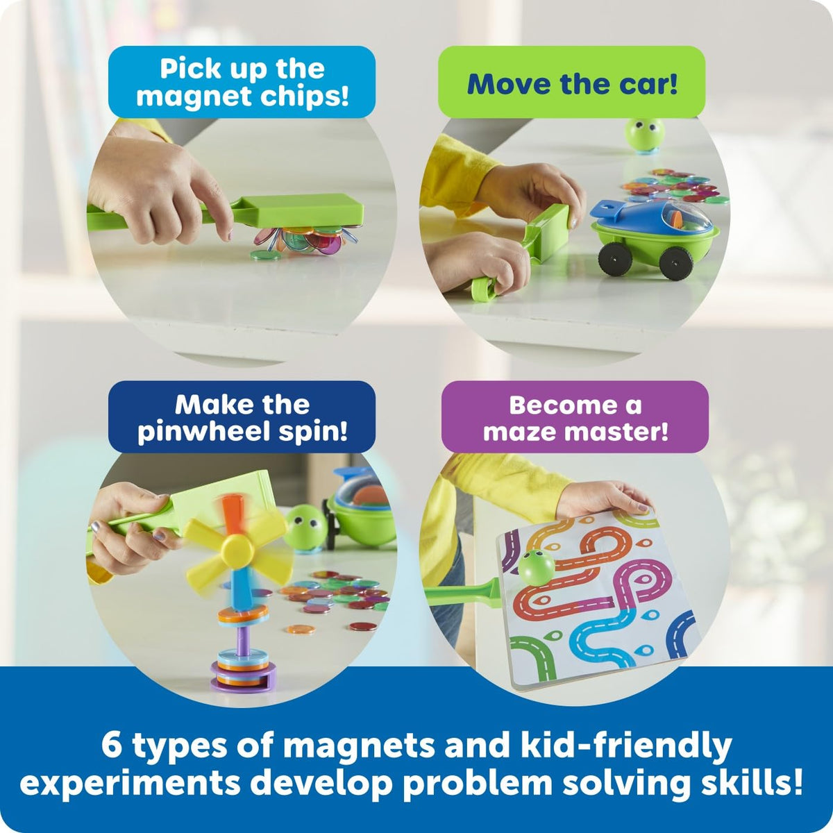 Learning Resources Magnetworks magnetic wand guides experiments and discovery.