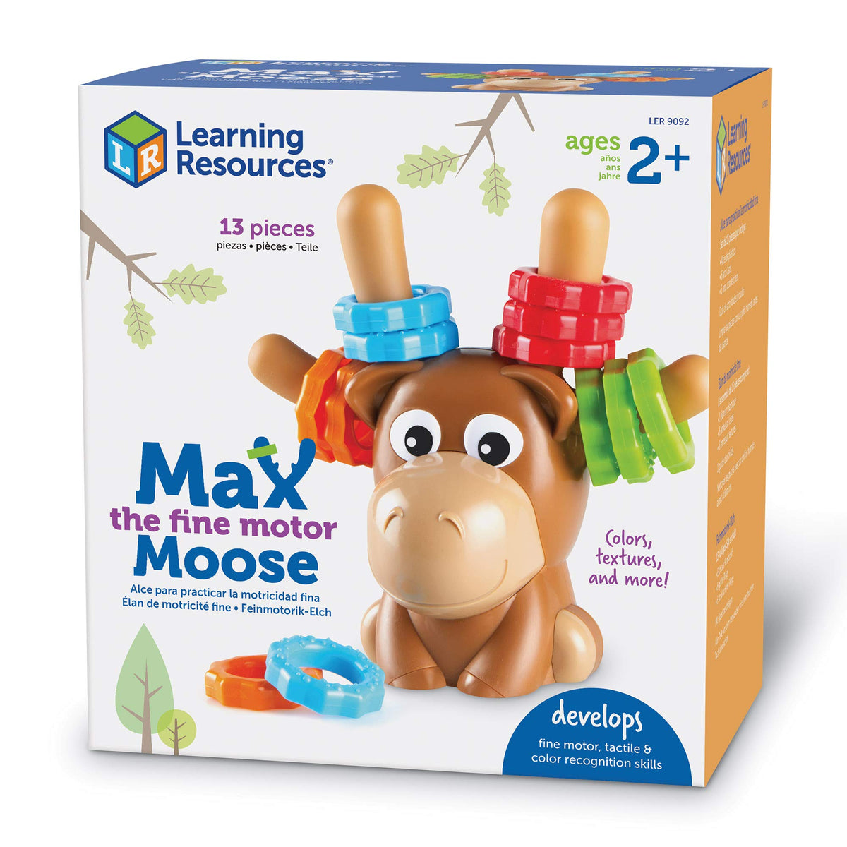 Max the Fine Motor Moose supports developing fine motor skills