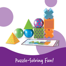 Mental Blox multicolor shapes promote pattern recognition and critical thinking