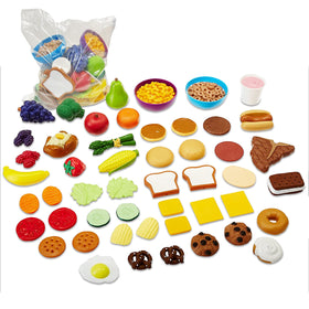 Learning Resources New Sprouts complete play food set inspires imaginative meals and pretend shopping