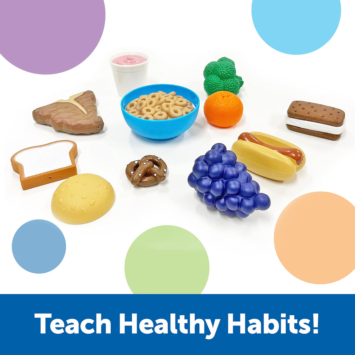 Learning Resources New Sprouts fruits and vegetables variety promotes color recognition during play