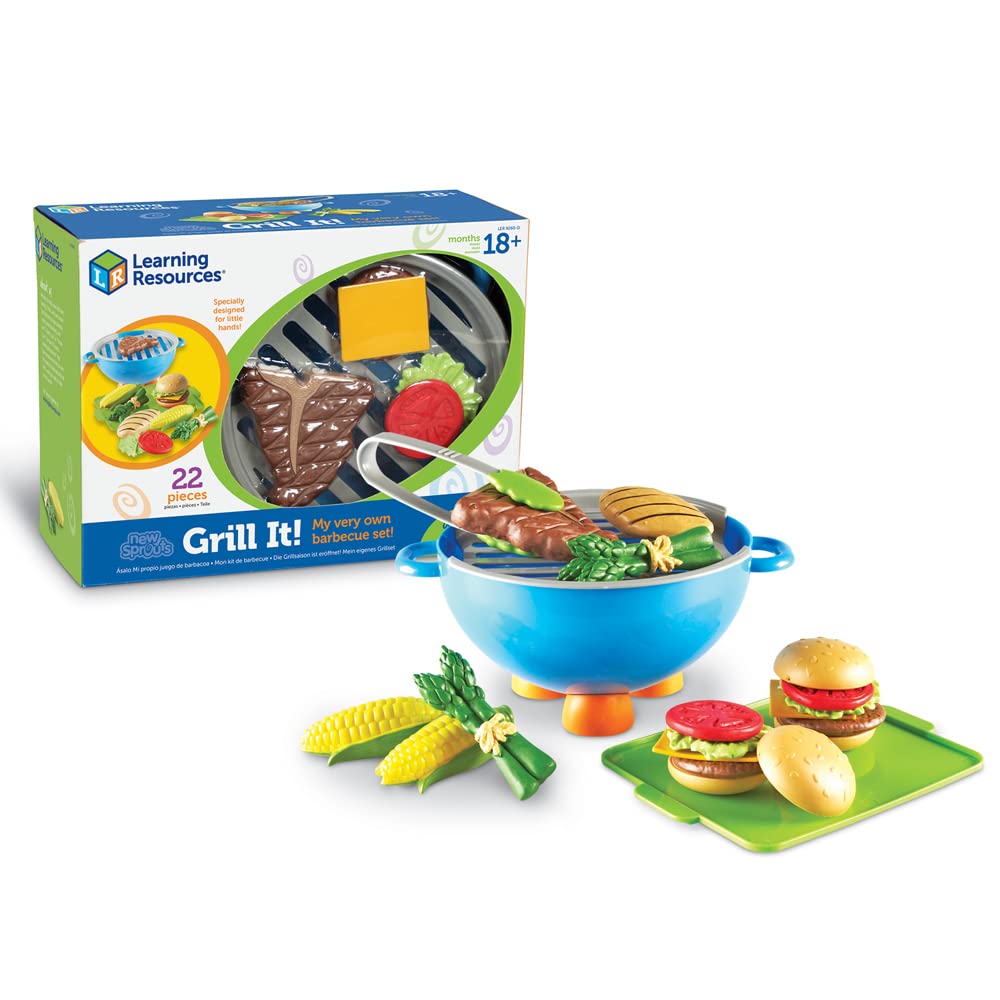 New Sprouts Grill It steak piece for imaginative play and motor skill development