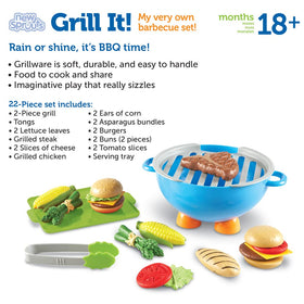 New Sprouts Grill It tongs support pretend serving and coordinated movements