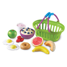 Learning Resources New Sprouts breakfast basket supports imaginative play and fine motor practice