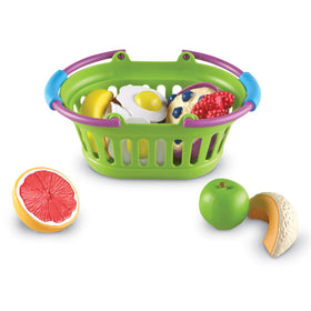 Learning Resources New Sprouts oatmeal with blueberries fuels breakfast play and storytelling