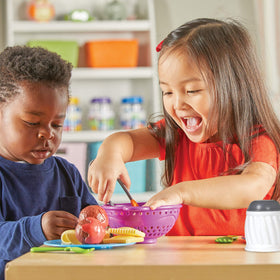 Learning Resources New Sprouts Pasta Time bread slice adds realistic dining visuals