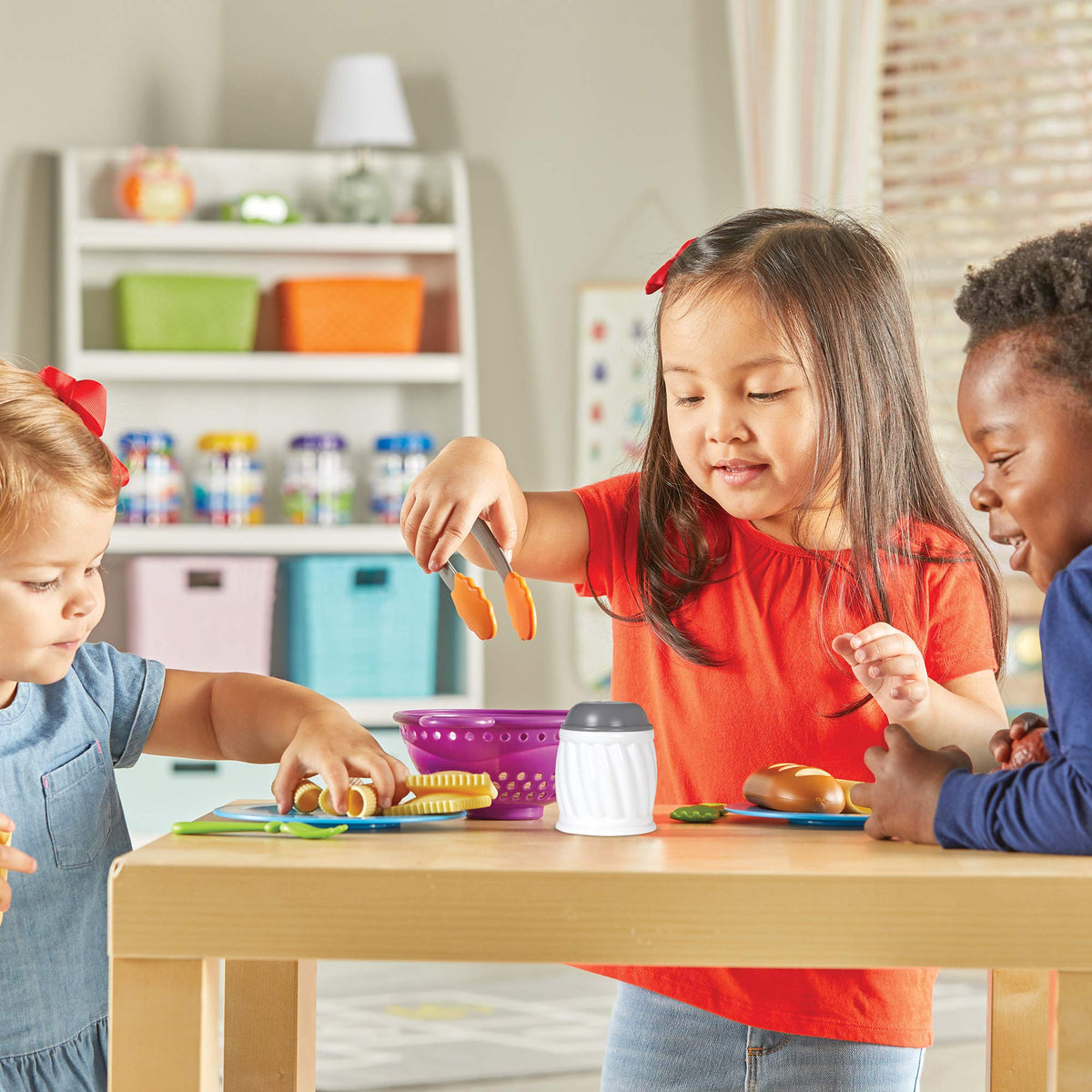 Learning Resources New Sprouts Pasta Time noodles invite hands-on tasting and sharing