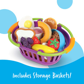 Learning Resources New Sprouts play food items highlighting variety to support sorting and classification.