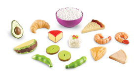 Learning Resources New Sprouts rice piece supports counting and pretend dining play.
