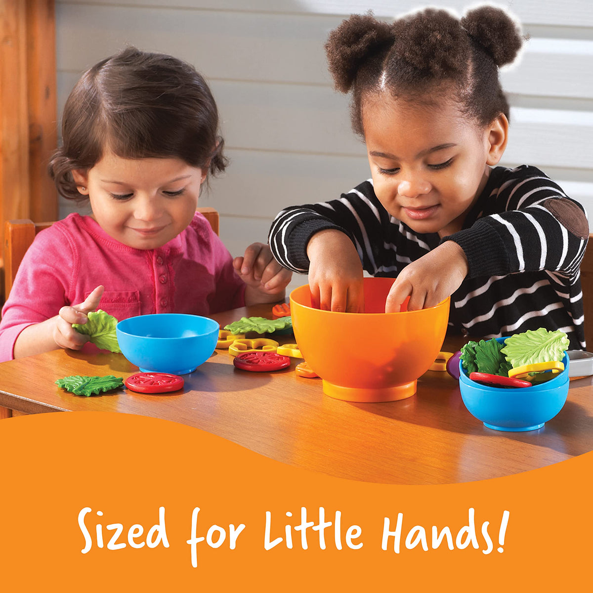Learning Resources New Sprouts cucumber slices, easy-to-handle veggie pieces for toddler play.