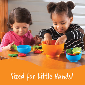 Learning Resources New Sprouts cucumber slices, easy-to-handle veggie pieces for toddler play.