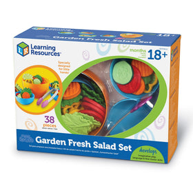 Learning Resources New Sprouts pepper rings, bright rings for mixing and serving pretend salad.