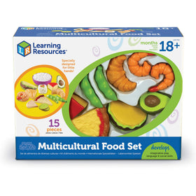 Learning Resources New Sprouts shrimp adds global flavor to imaginative kitchen scenes.