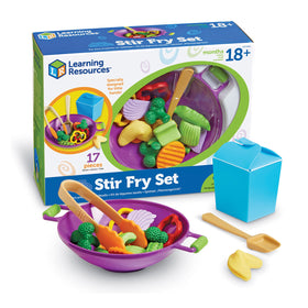 Learning Resources New Sprouts stir fry wok promotes imaginative play and fine motor skills.