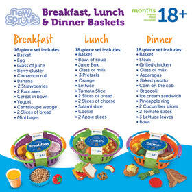 Learning Resources New Sprouts toddlers playset engaging 18 months+ in social pretend cooking.