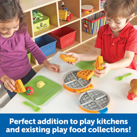 Butter slices from Learning Resources Waffle Time for realistic breakfast play