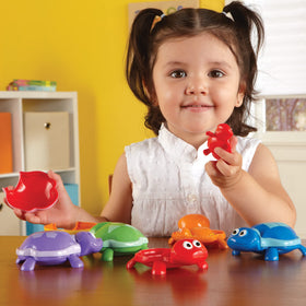 Learning Resources Number Turtles durable set for imaginative animal play at home