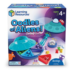 Learning Resources Oodles of Aliens 30-piece set for counting and imaginative space play