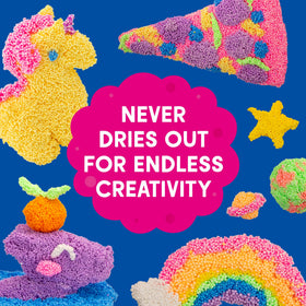 Learning Resources Playfoam Party Pack non-stick formula keeps play mess-free and resettable