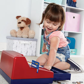 Learning Resources play money bills and coins for math practice