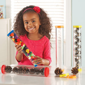 Learning Resources Primary Science Sensory Tubes support open-ended play and discovery.