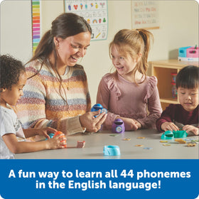 Learning Resources Say-a-Sound Sorting Sharks five sharks enable hands-on sorting.