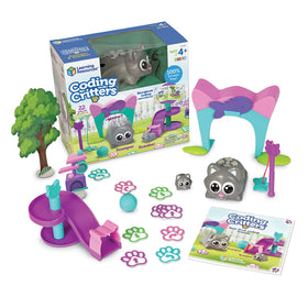 Learning Resources Scamper & Sneaker storybook playset boosts early coding imagination.
