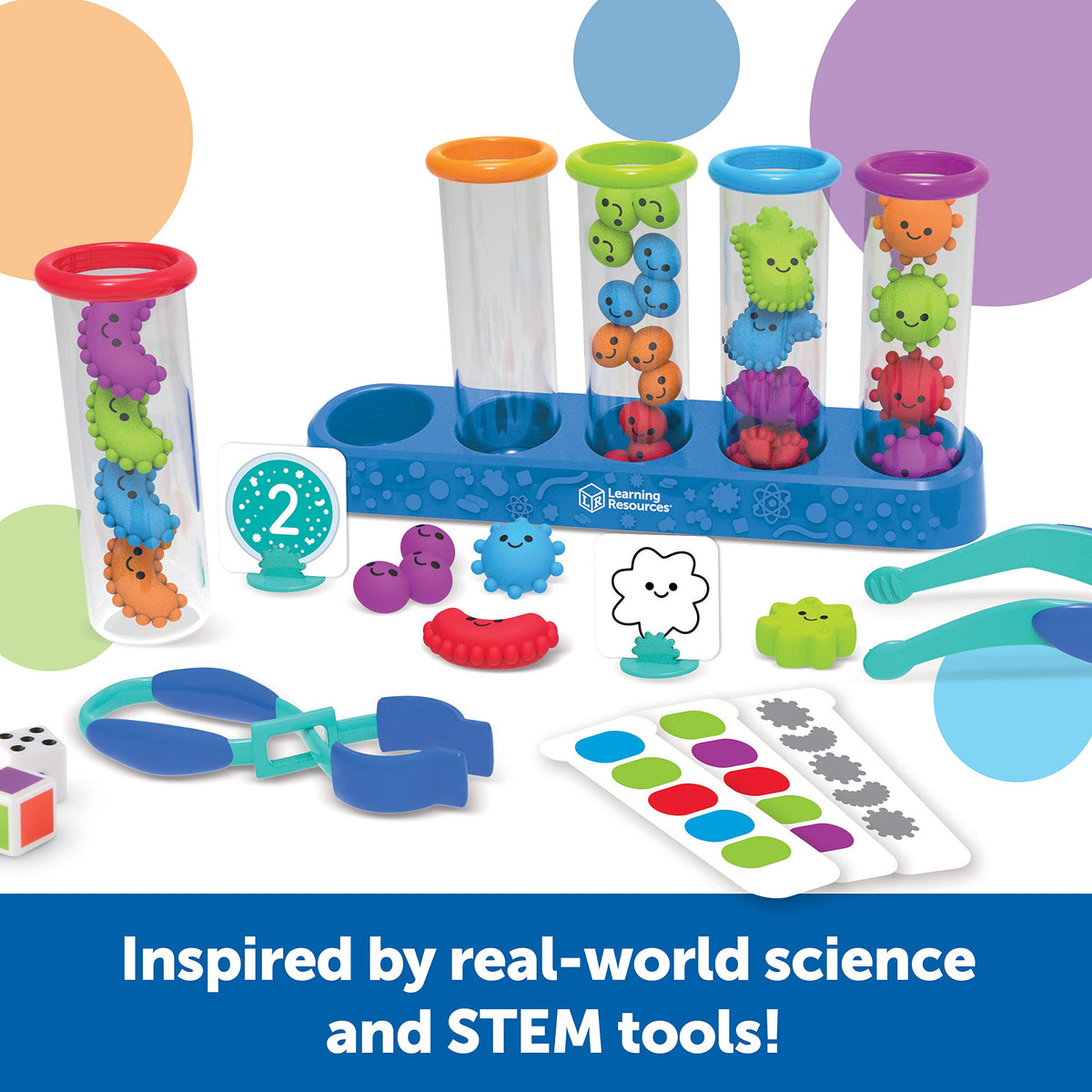Learning Resources Silly Science color gems image aids recognition