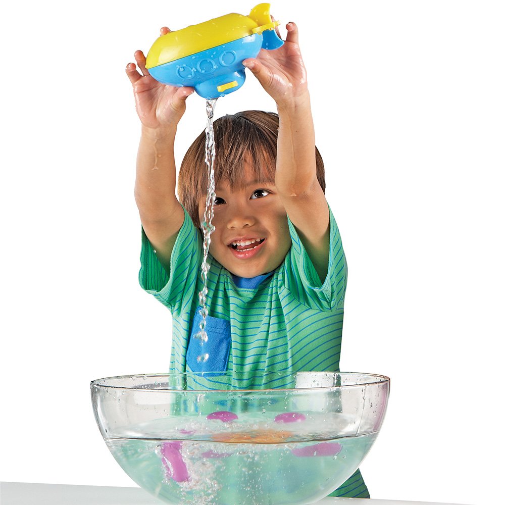 Learning Resources balls used in varied density and float experiments