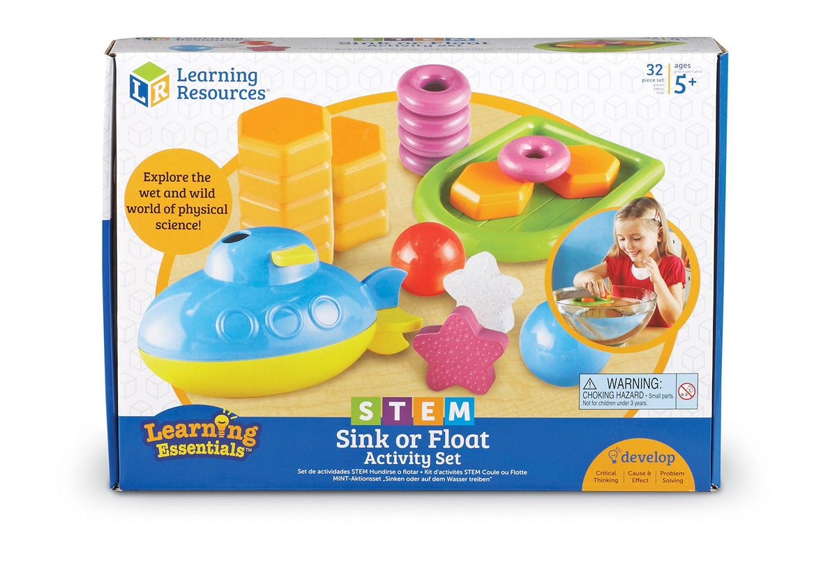 Learning Resources rings illustrating buoyancy concepts during play