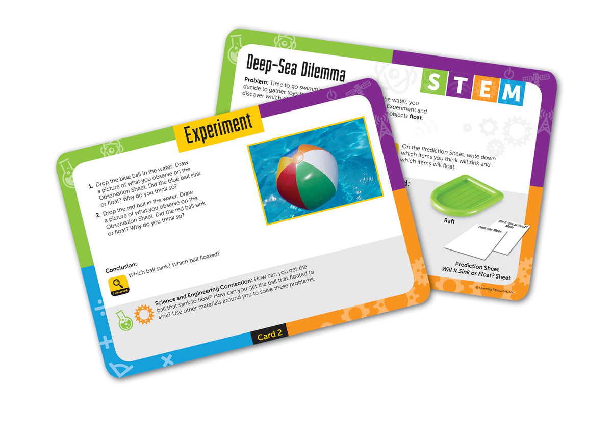 Learning Resources weights for density experiments and comparison activities