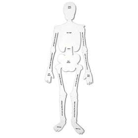 Learning Resources skeleton floor puzzle assembly activity in classroom