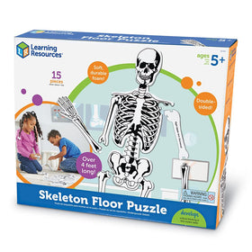 Learning Resources skeleton floor puzzle ideal for classroom use and lessons