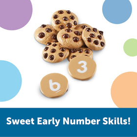 Learning Resources Smart Counting Cookies inside jar invites hands-on counting play.