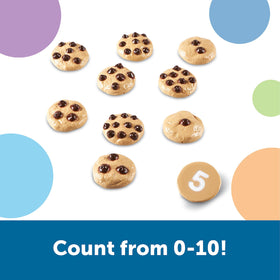 Learning Resources Smart Counting Cookies number bottom shows the matching tally.