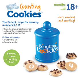 Learning Resources Smart Counting Cookies play kitchen setup sparks imaginative math.