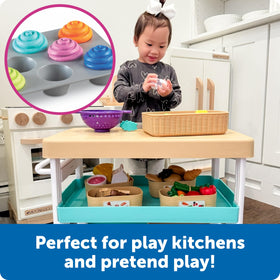 Learning Resources Smart Snacks cupcake one top piece boosts fine motor skills during play