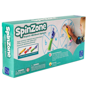 Learning Resources SpinZone magnetic whiteboard spinners enhance classroom activities.