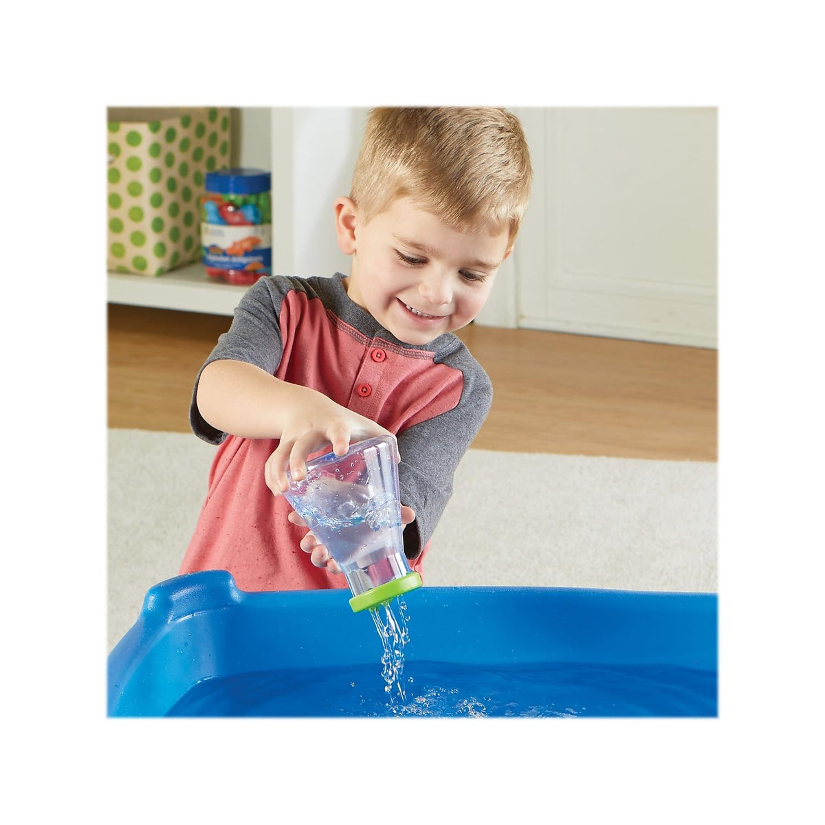 Splashology Water Lab bubble wands produce playful bubbles under supervision.