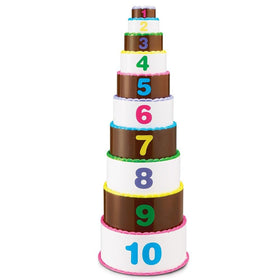 Gradient layers illustrate counting progression with tactile stacking