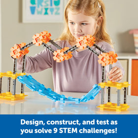 Learning Resources STEM Explorers Bridge Builders: tower assembly highlighting problem-solving through hands-on design