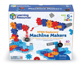Learning Resources STEM Explorers Machine Makers compatible with Gears Gears Gears sets