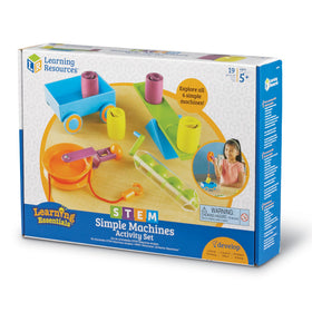 Learning Resources Archimedes screw demonstration shows lifting with rotation.