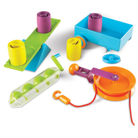 Learning Resources lever setup for hands-on force and motion exploration.