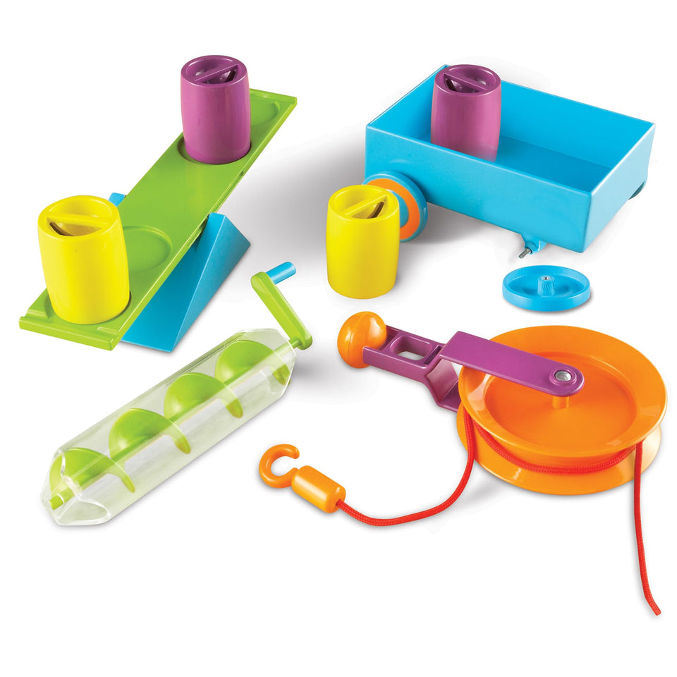Learning Resources lever setup for hands-on force and motion exploration.