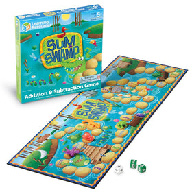 Learning Resources Sum Swamp dice invite playful math practice through addition and subtraction