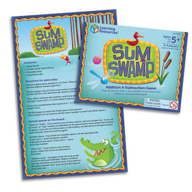 Learning Resources Sum Swamp quick play supports short math sessions