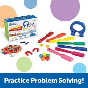Learning Resources Super Magnet Lab Kit magnetic marbles for magnetism experiments
