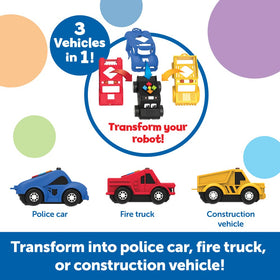 Learning Resources Switcheroo construction vehicle shell expands problem-solving play experiences